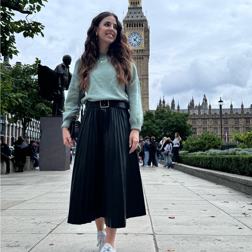 Pinch Black A-Line Skirt